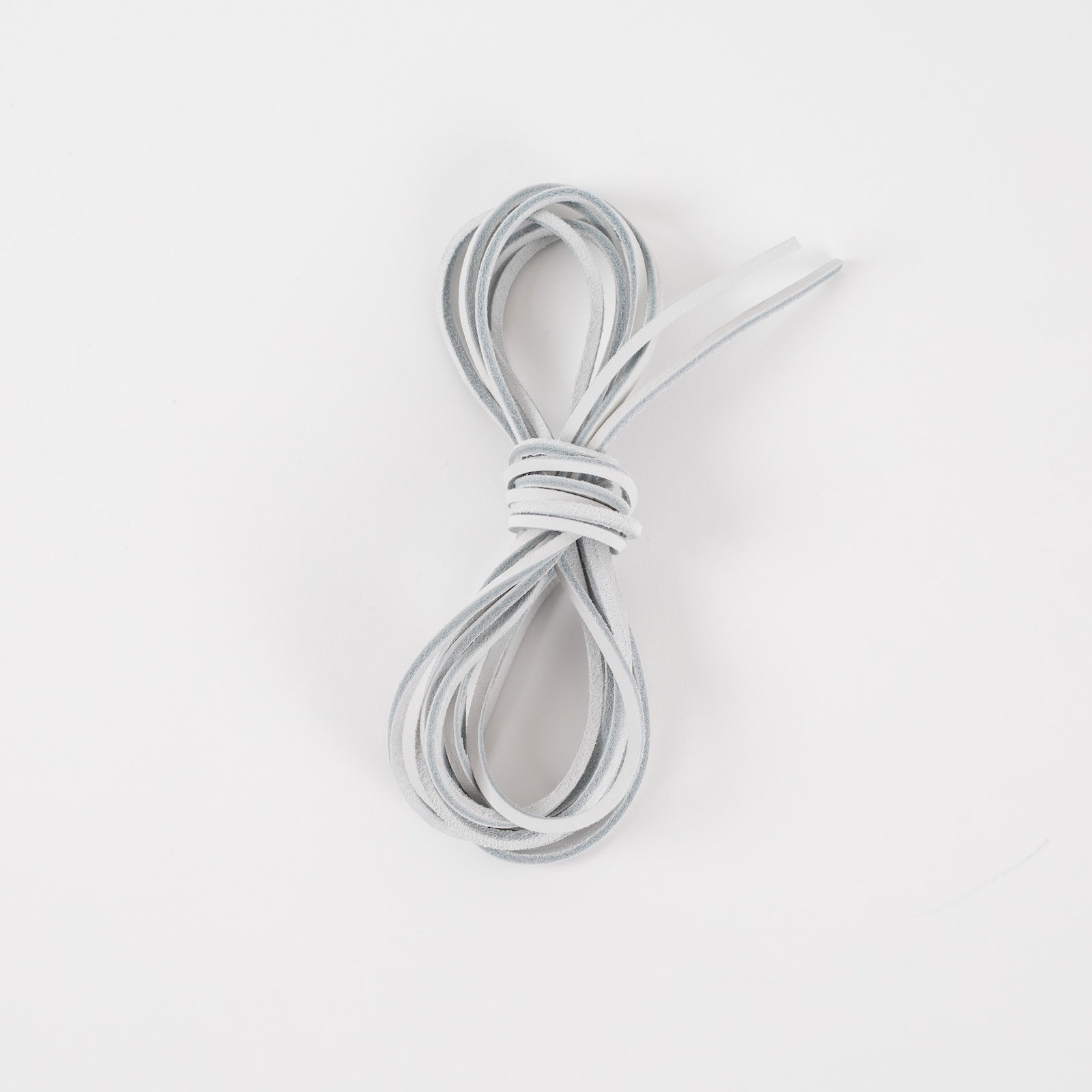 WE-LACES84-WHT - Wesco Leather Laces - White