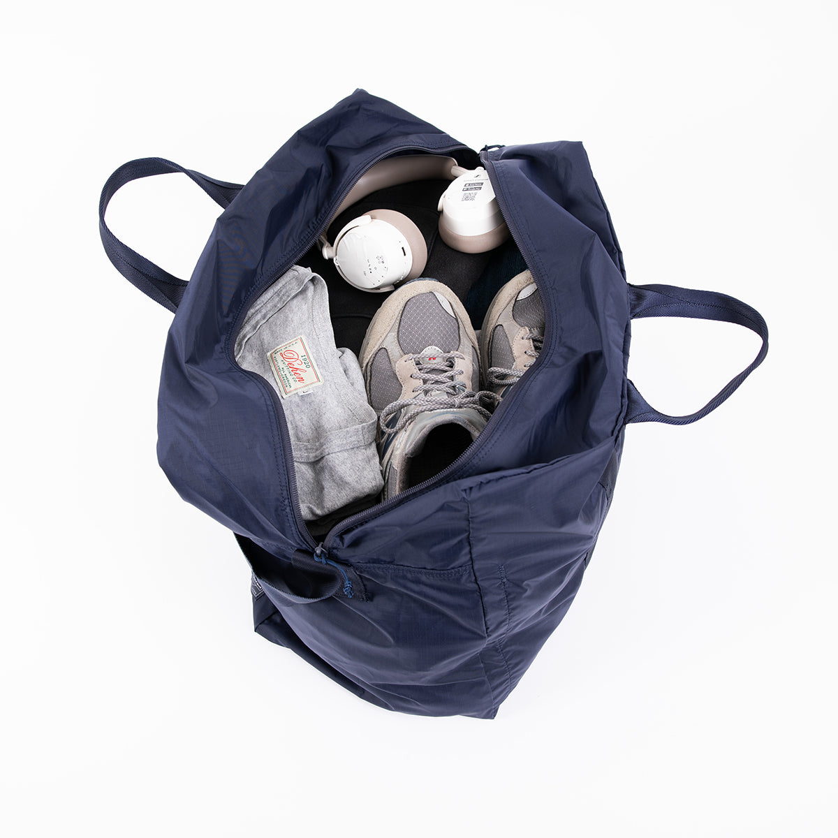 PO-FLEX-DUFFLE-BAG-NAV - Porter-Yoshida & Co FLEX 2WAY DUFFLE BAG (S) - Navy