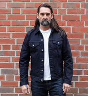 IH-526J-142IB - 14oz Selvedge Denim Modified Type III Jacket - Indigo/Black