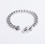 GA-MODEL-10-BRA-4A - GOOD ART HLYWD Model 10 Bracelet 4A - Sterling Silver