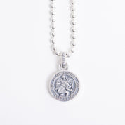 GA-ST-CHRISTOPHER-A - GOOD ART HLYWD Saint Christopher Pendant A- Sterling Silver