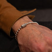 GA-POPLOCK-BRACELET-GB - GOOD ART HLYWD Poplock Bracelet Goosebumps - Sterling Silver