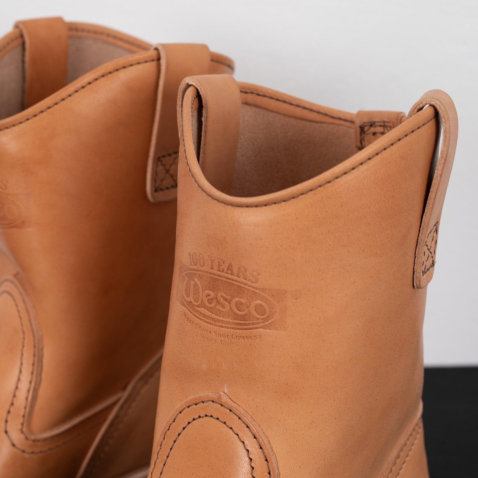 WE-SP0991WBR - Wesco Custom Morrison Horsehide - Natural