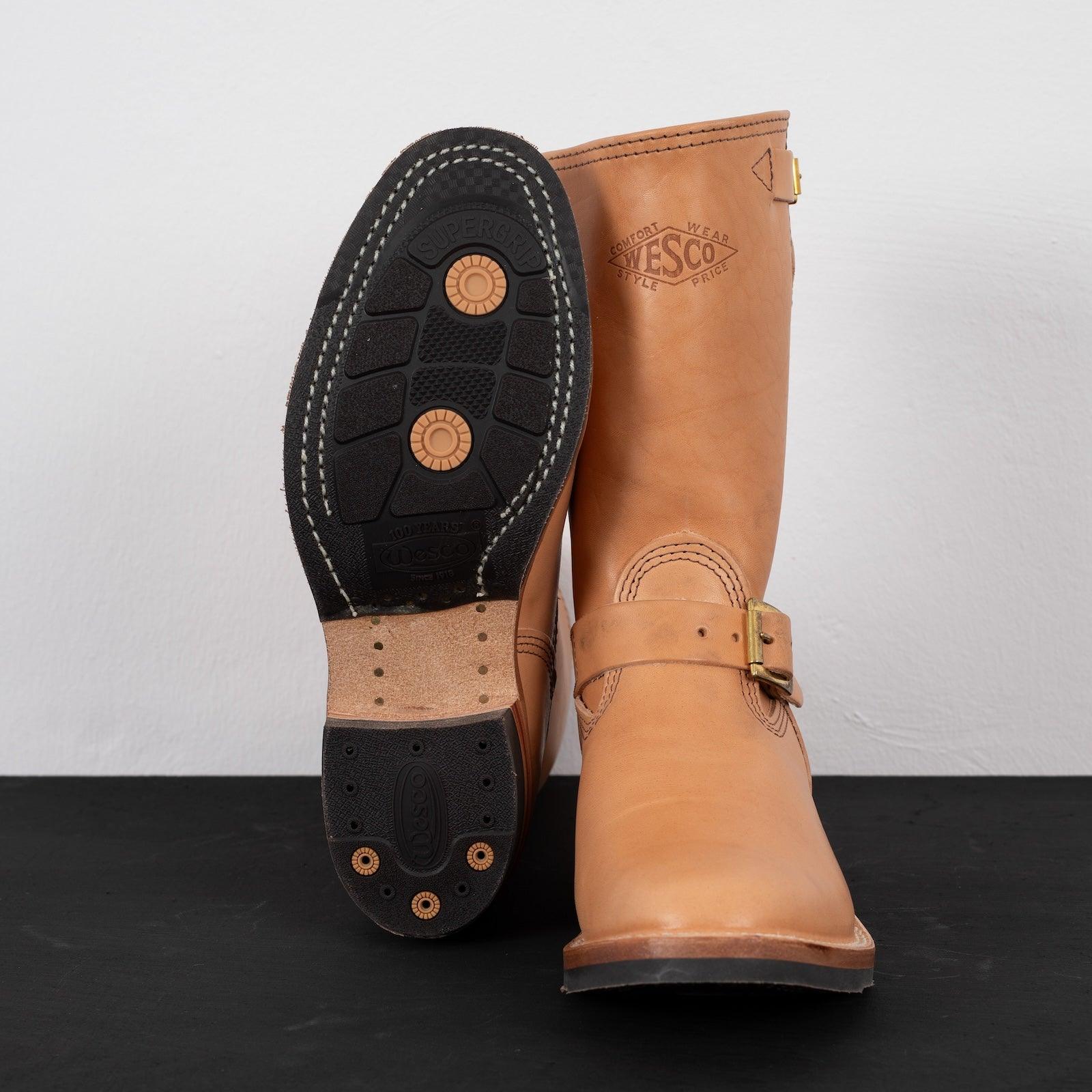 WE-7600SP-NAT - Wesco "Mister Lou" Engineer Horsehide - Natural