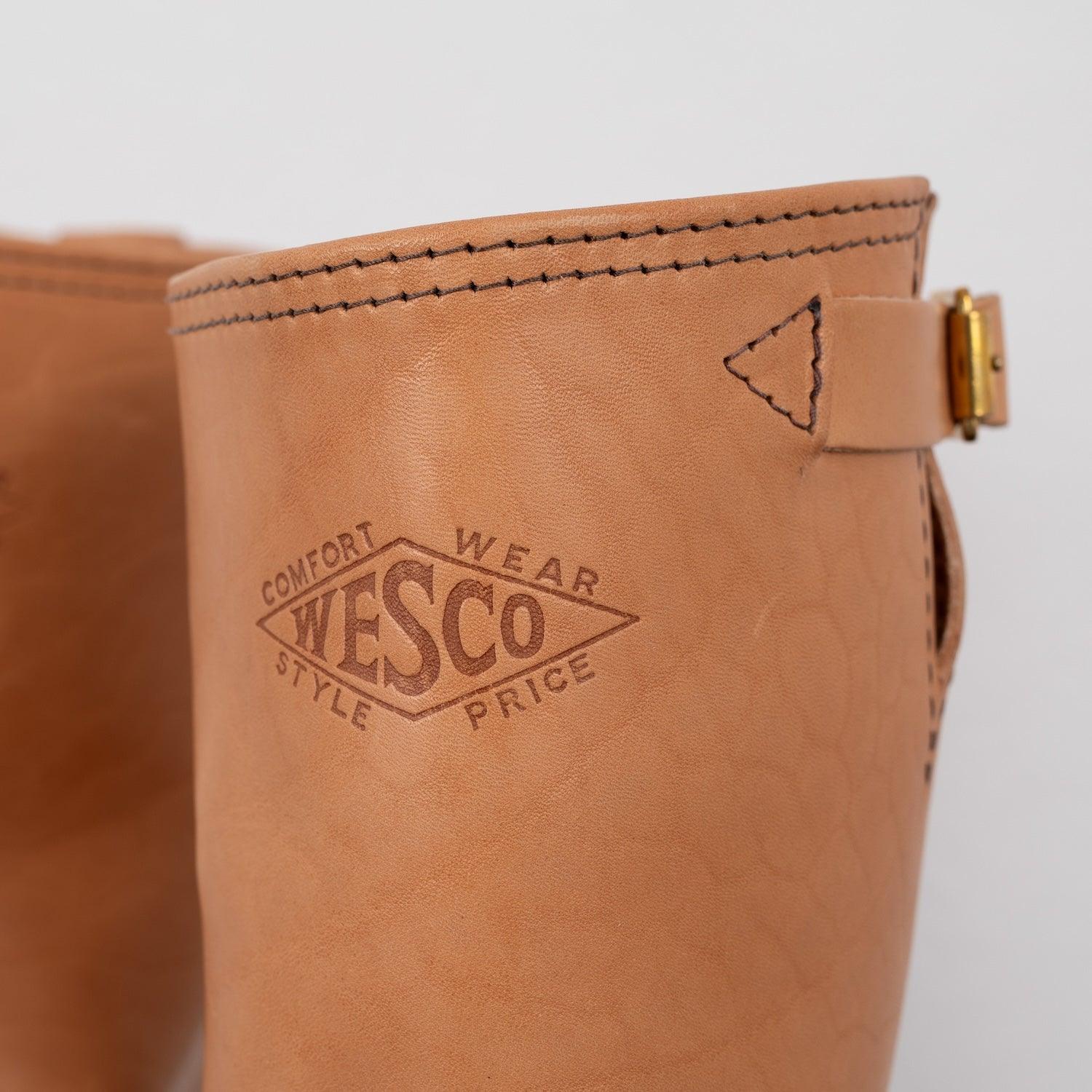 WE-7600SP-NAT - Wesco "Mister Lou" Engineer Horsehide - Natural
