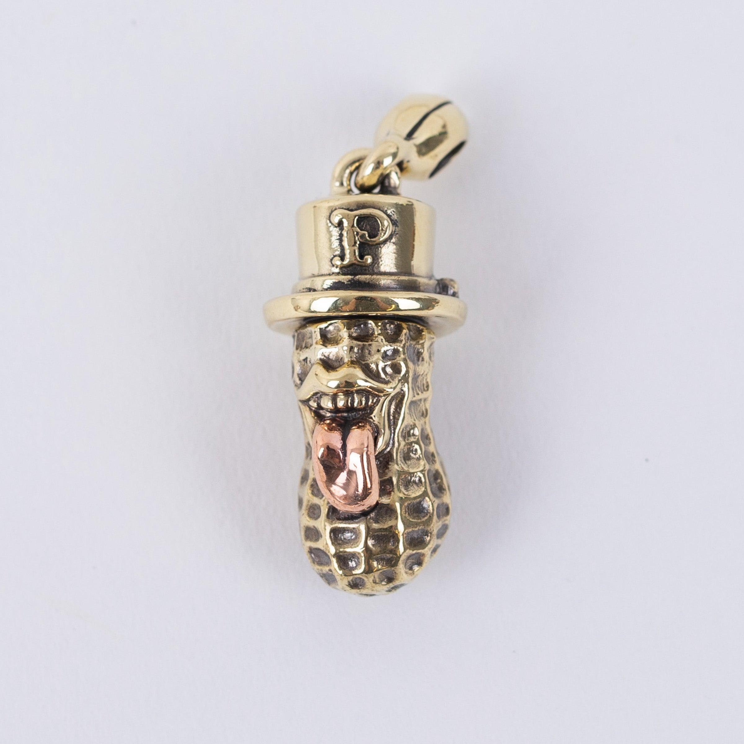 PE-MEDIUM-BERO-PEANUTS-PENDANT-BR - Peanuts & Co MEDIUM BERO PEANUTS Pendant - Brass