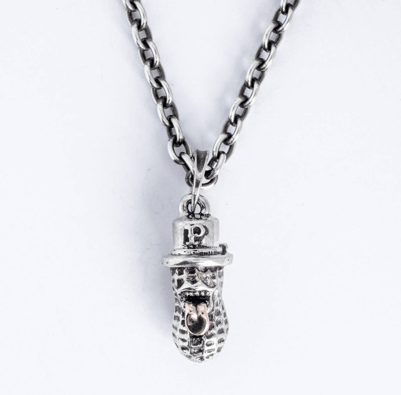 PE-MEDIUM-BERO-PEANUTS-PENDANT-SILVER - Peanuts & Co MEDIUM BERO PEANUTS Pendant - Silver