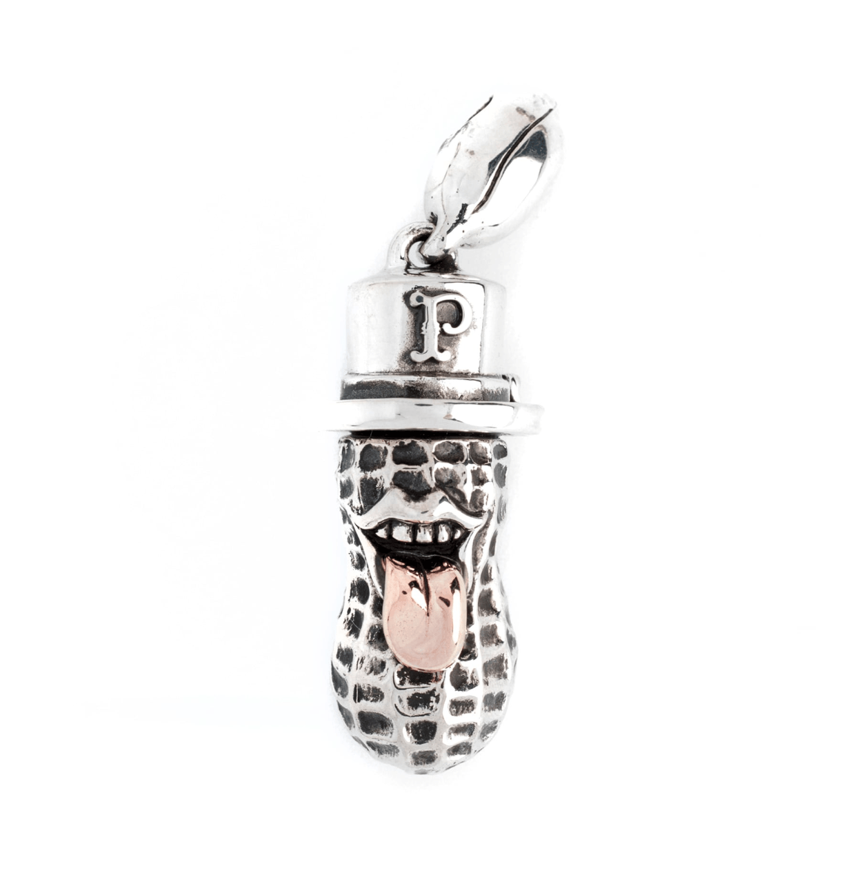PE-X-LARGE-BERO-SILVER - Peanuts & Co X-LARGE BERO PEANUTS PENDANT - Silver