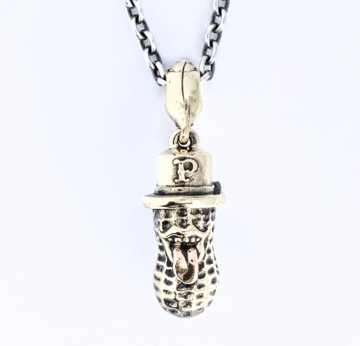 PE-LARGE-BERO-BR - Peanuts & Co LARGE BERO PEANUTS Pendant - Brass