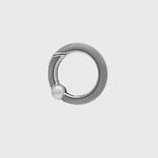 GA-SPRING-RING-GB-A - GOOD ART HLYWD Spring Ring Goosebumps A- Sterling Silver