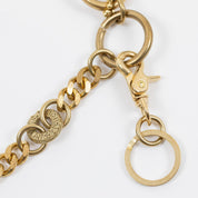 BRASS-W15 - Wallet Chain with Large Clip - Brass
