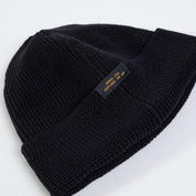 DE-WKC001-BLK - Dehen 1920 Wool Knit Watch Cap - Black