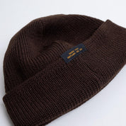 DE-WKC001-BRN - Dehen 1920 Wool Knit Watch Cap - Brown