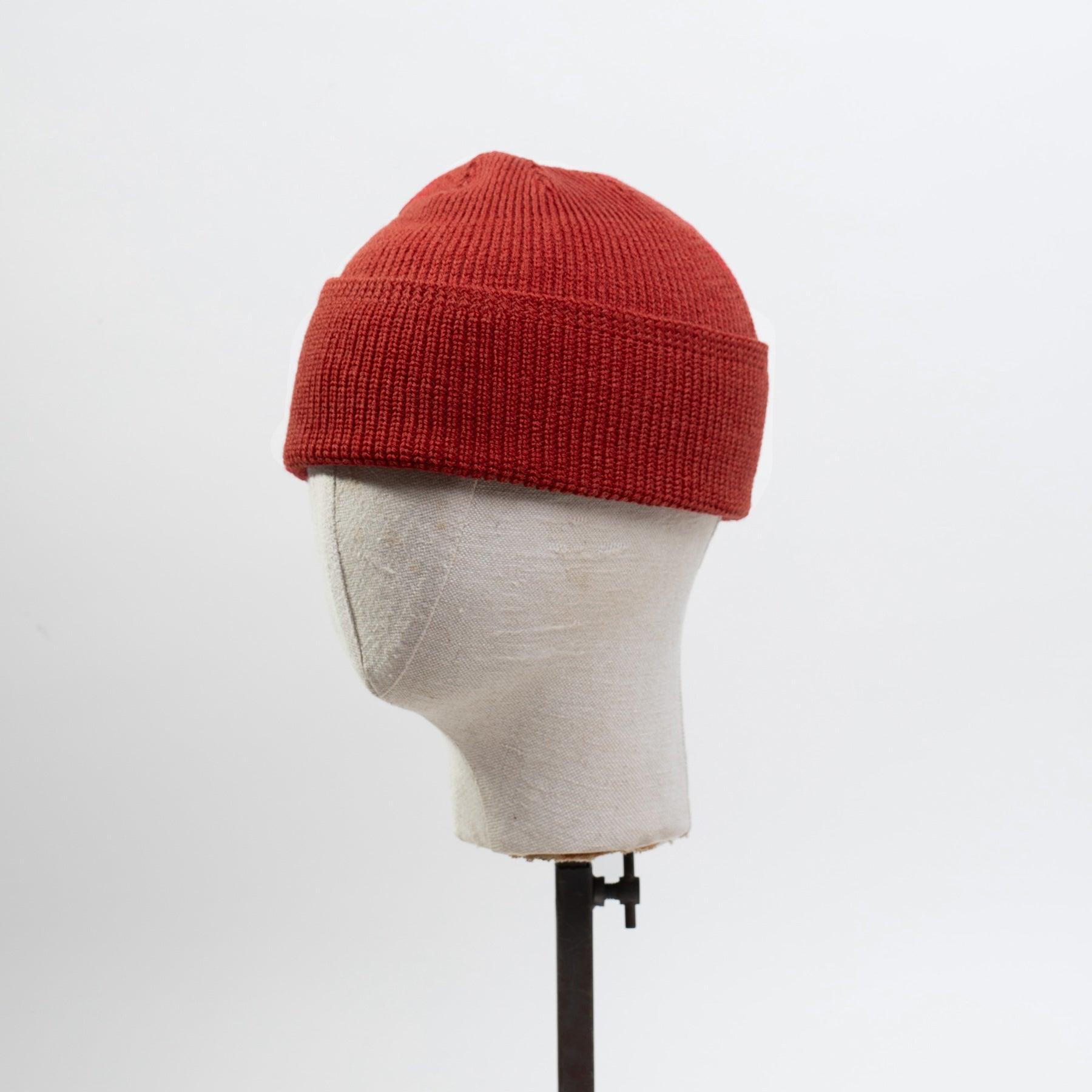 DE-WKC001-RED - Dehen 1920 Wool Knit Watch Cap - Red