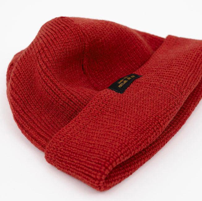 DE-WKC001-RED - Dehen 1920 Wool Knit Watch Cap - Red