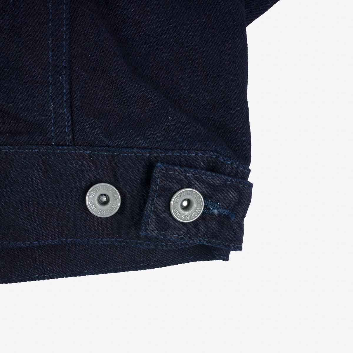 IH-526J-142IB - 14oz Selvedge Denim Modified Type III Jacket - Indigo/Black