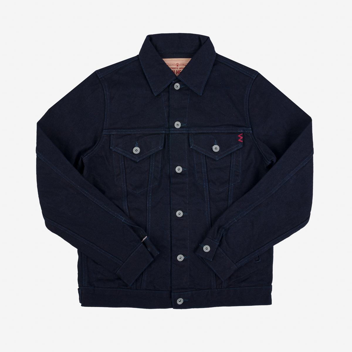 IH-526J-142IB - 14oz Selvedge Denim Modified Type III Jacket - Indigo/Black