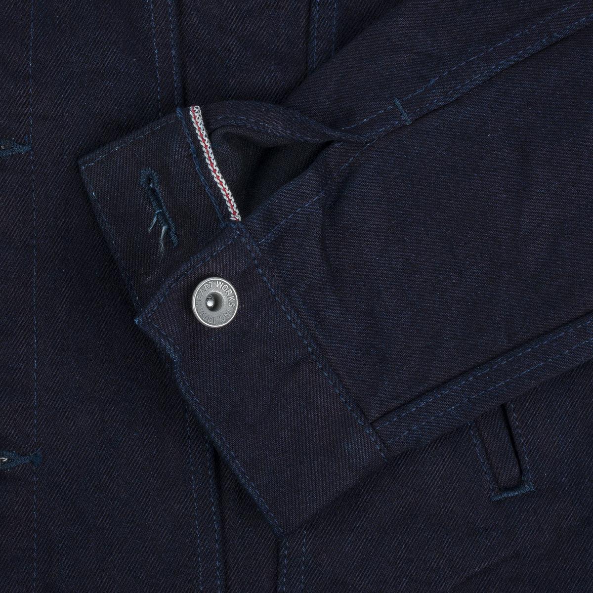 IH-526J-142IB - 14oz Selvedge Denim Modified Type III Jacket - Indigo/Black