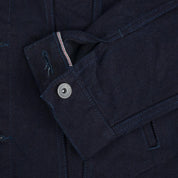 IH-526J-142IB - 14oz Selvedge Denim Modified Type III Jacket - Indigo/Black