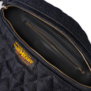 IHE-51-IND - 25oz Selvedge Denim Waist Bag - Indigo