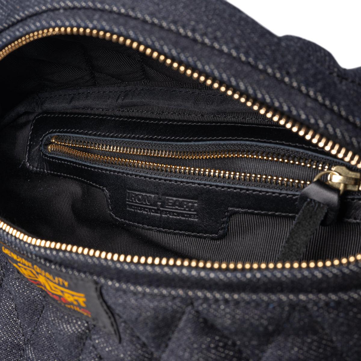 IHE-51-IND - 25oz Selvedge Denim Waist Bag - Indigo