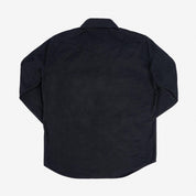 IHSH-394-BLK - 7oz Fatigue Cloth Western Shirt - Black