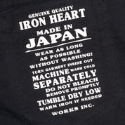 IHSH-394-BLK - 7oz Fatigue Cloth Western Shirt - Black