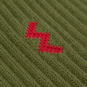 Image showing the IHG-030-OLV - Iron Heart Boot Socks - Olive which is a Socks described by the following info Footwear, Iron Heart, Released, Socks and sold on the IRON HEART GERMANY online store