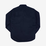 Image showing the IHSH-362-SBG - 16oz Non-Selvedge Denim CPO Shirt - Superblack (Fades to Grey) which is a Shirts described by the following info Iron Heart, Released, Shirts, Tops and sold on the IRON HEART GERMANY online store