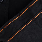 IHSH-395-BLK - 7oz Fatigue Cloth Work Shirt - Black