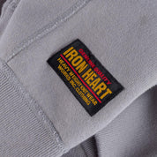 IHSW-11-GRY - 14oz Ultra Heavyweight Loopwheel Cotton Zip Up Sweater - Grey