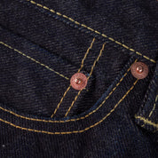 IH-634S-19L - 19oz Left Hand Twill Selvedge Denim Straight Cut Jeans - Indigo
