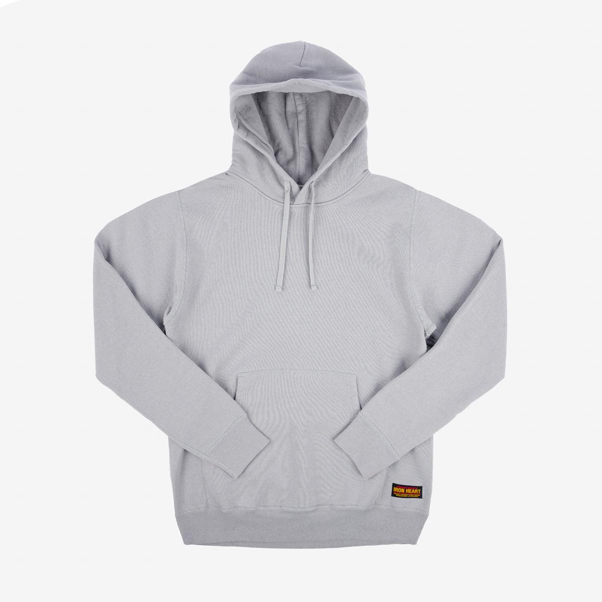 IHSW-49-GRY - 14oz Ultra Heavyweight Loopwheel Cotton Hoodie - Grey