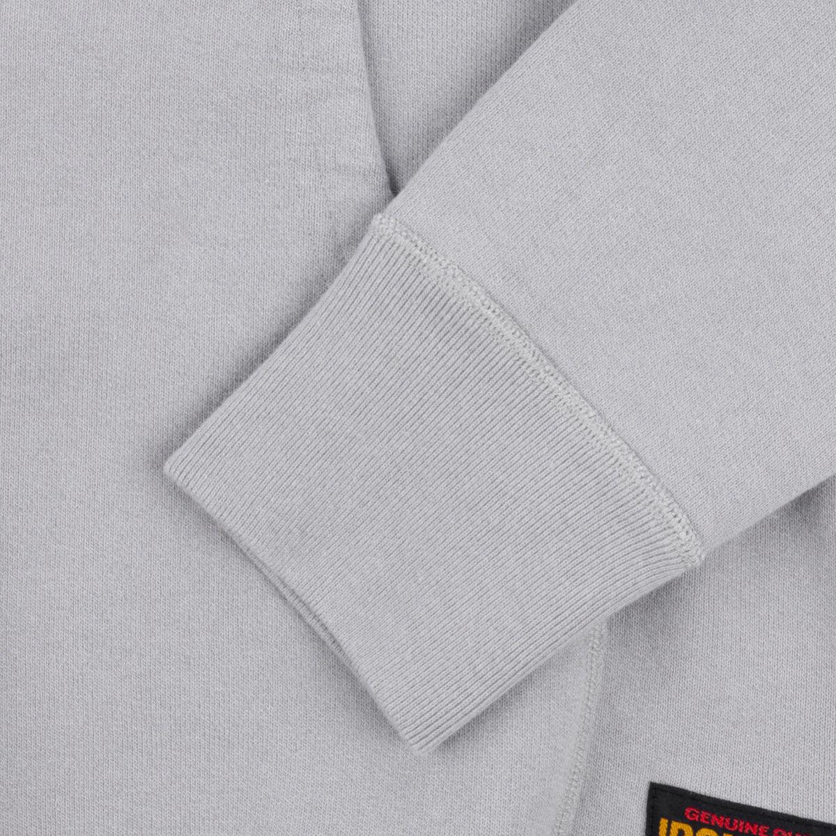 IHSW-49-GRY - 14oz Ultra Heavyweight Loopwheel Cotton Hoodie - Grey
