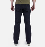 IH-888S-14II - 14oz Selvedge Denim Medium/High Rise Tapered Jeans - Indigo/Indigo