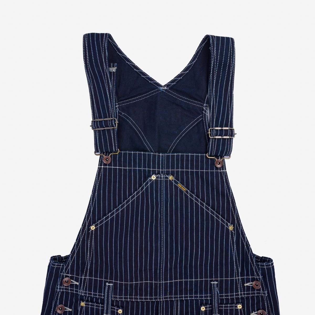 IH-819-IND - 12oz Wabash Double Knee Overalls - Indigo
