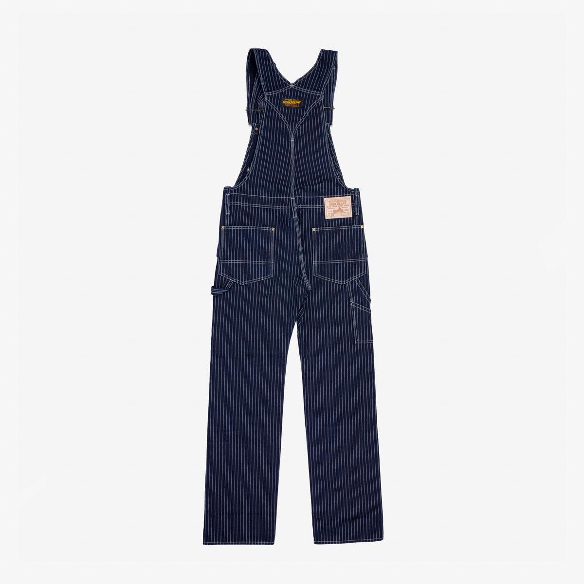 IH-819-IND - 12oz Wabash Double Knee Overalls - Indigo
