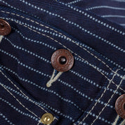IH-819-IND - 12oz Wabash Double Knee Overalls - Indigo