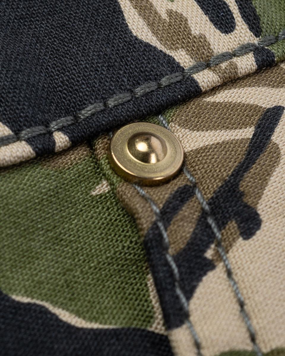 IH-737-TSC - Satin Camouflage Cargo Pants - Tiger Stripe