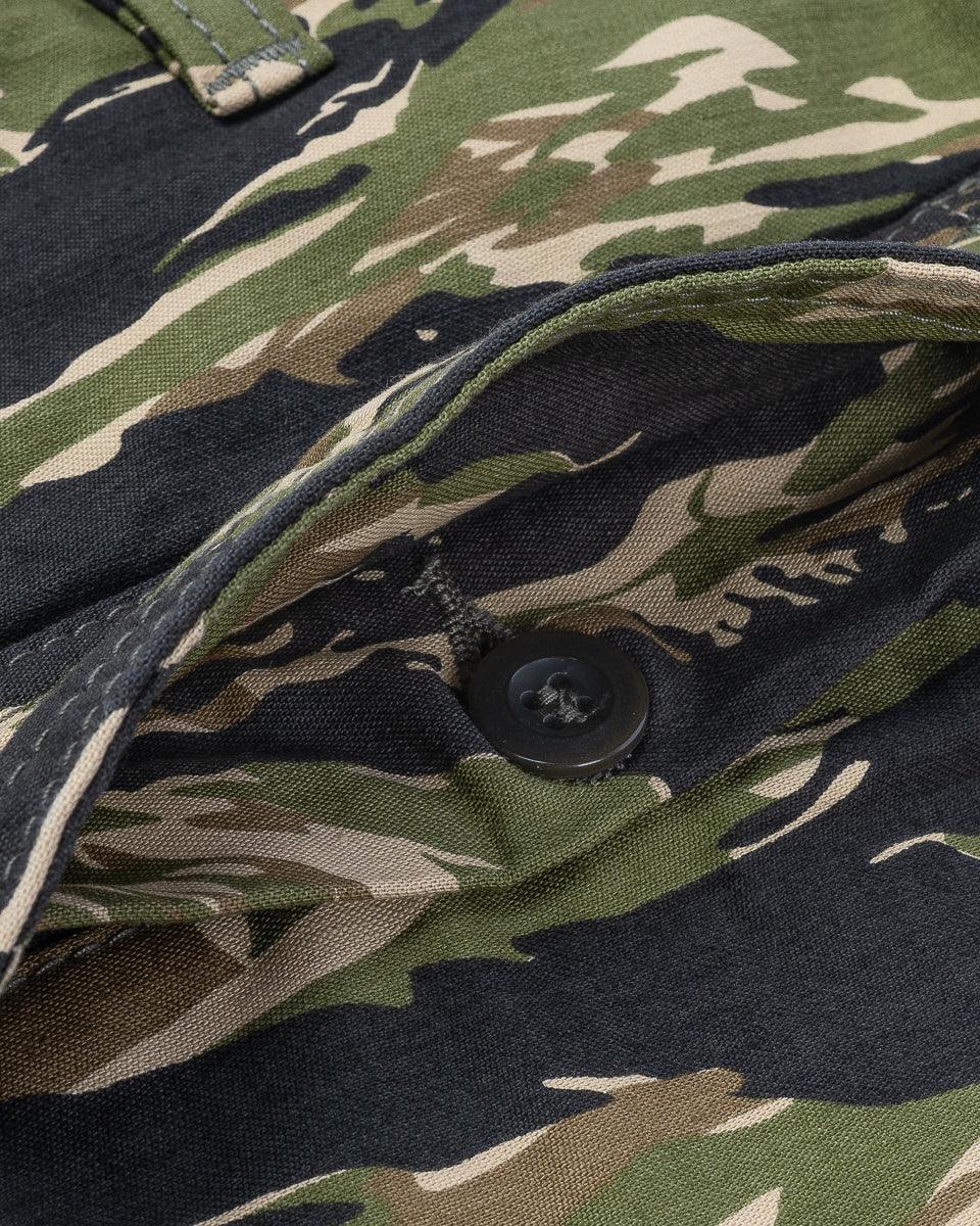 IH-737-TSC - Satin Camouflage Cargo Pants - Tiger Stripe