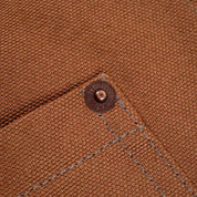 IHV-03-BRN - 17oz Cotton Duck Work Vest - Brown
