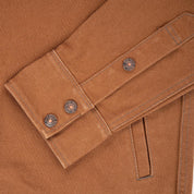 IHSH-422-BRN - 17oz Cotton Duck CPO Shirt - Brown