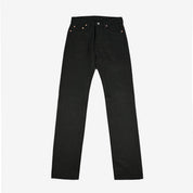 Image showing the IH-634S-SB - 21oz Selvedge Denim Straight Cut - Superblack Non-Fade which is a Jeans described by the following info 634, Bottoms, Iron Heart, Jeans, Released, Straight and sold on the IRON HEART GERMANY online store