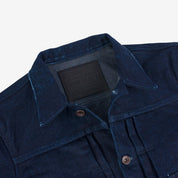 IHJ-140-IG - 19oz Selvedge Denim Type I Jacket - Indigo/Grey