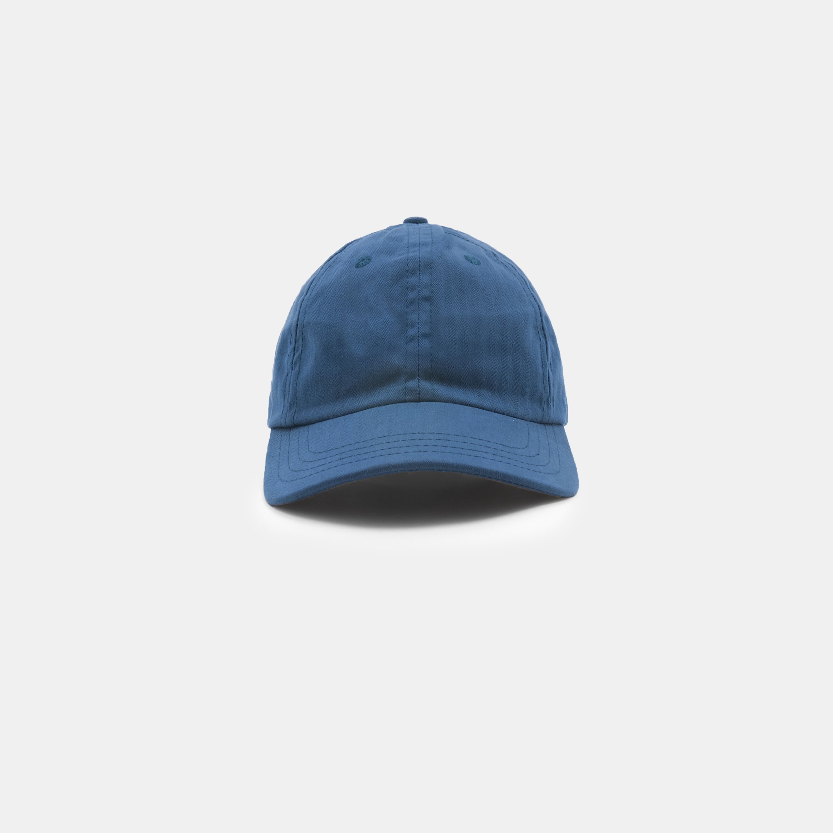 DE-BCW02WC-BLU - Dehen 1920 12oz Waxed Cotton Baseball Cap - Blue