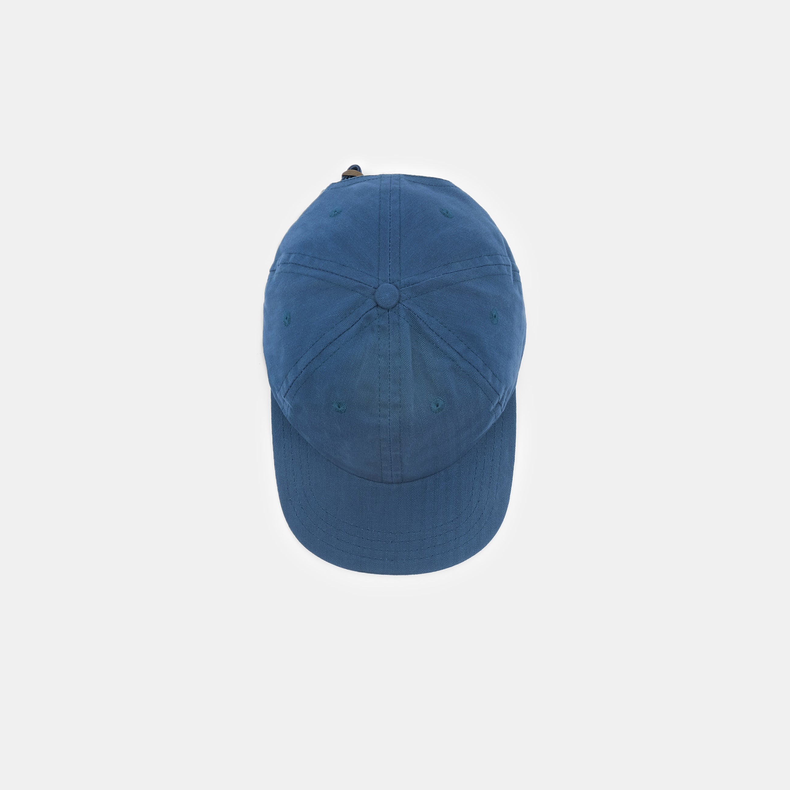 DE-BCW02WC-BLU - Dehen 1920 12oz Waxed Cotton Baseball Cap - Blue