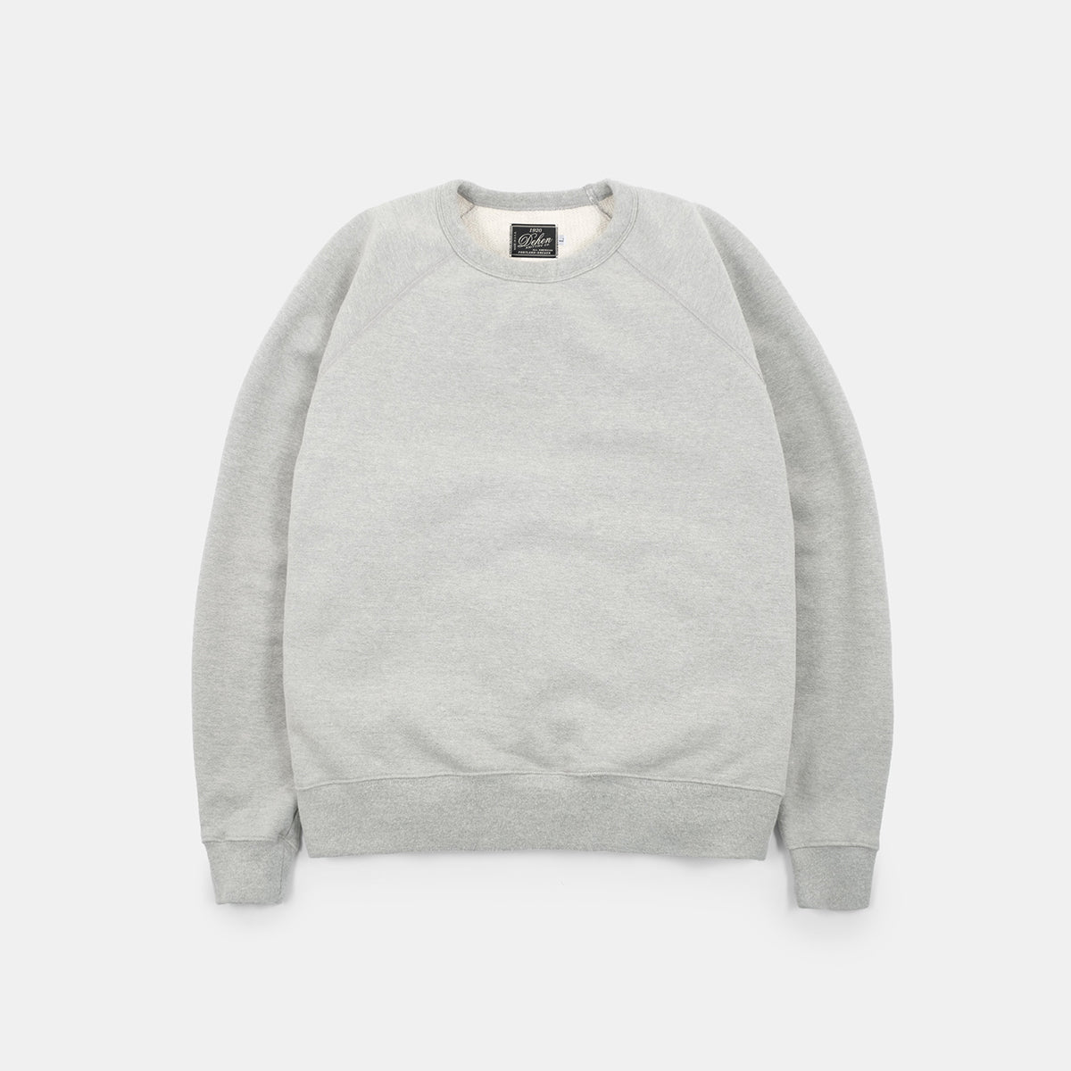 DE-HDC01-GRY - DEHEN 1920 Heavy Duty Crew Sweatshirt - Heather Grey