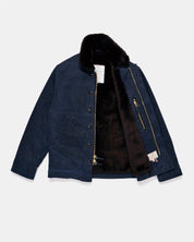 DE-N1-US-NAV - Dehen 1920 Waxed Canvas N-1 Deck Jacket - Navy