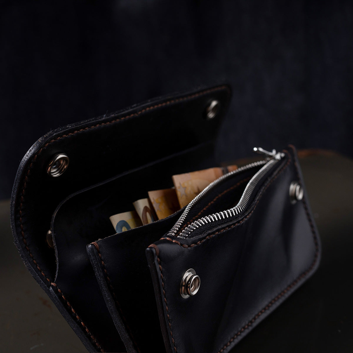 GA-WALLET-BLK - GOOD ART HLYWD Army Navy Wallet - Black