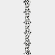 GA-MODEL-10-CUTOUT-4A - GOOD ART HLYWD Model 10 Cutout Rosette Bracelet 4A - Sterling Silver